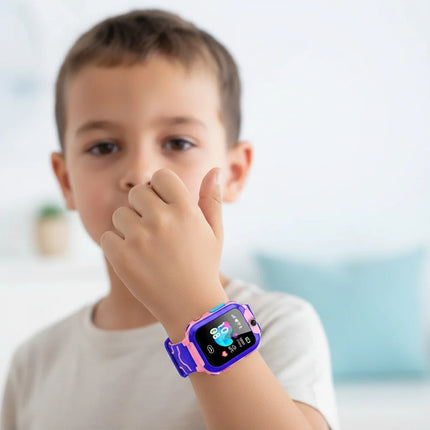 Smartwatch dziecięcy z GPS i kamerą, idealny do monitorowania bezpieczeństwa i zapewnienia zabawy, z kolorowym wyświetlac 6