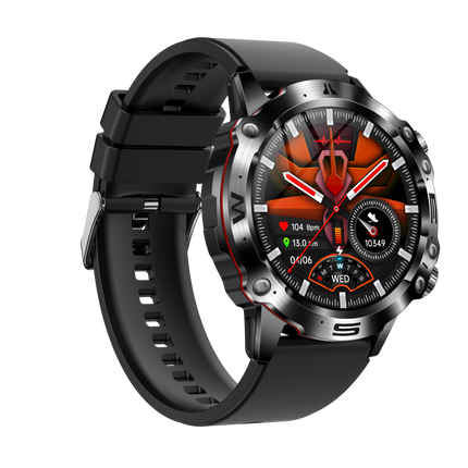 Smartwatch EKG z Monitorowaniem Ciśnienia Krwi i Poziomu Cukru – 1,43-Calowy Ekran AMOLED, Bluetooth, Wodoodporny 6