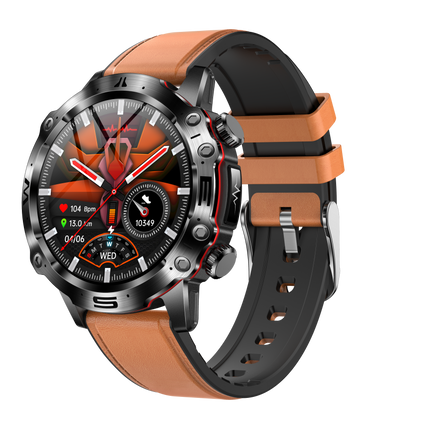 Smartwatch EKG z wyświetlaczem AMOLED i monitorowaniem stanu zdrowia – łączność Bluetooth do monitorowania kondycji fizycznej 2