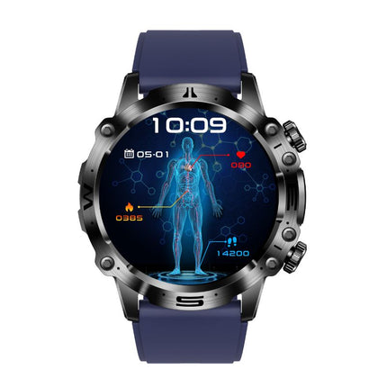 Smartwatch EKG z wyświetlaczem AMOLED i monitorowaniem stanu zdrowia – łączność Bluetooth do monitorowania kondycji fizycznej 9