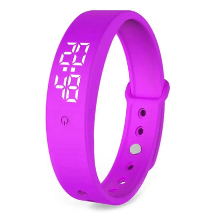 Smartwatch wodoodporny z monitorowaniem zdrowia, cichymi powiadomieniami i silikonowym paskiem, idealny do 2