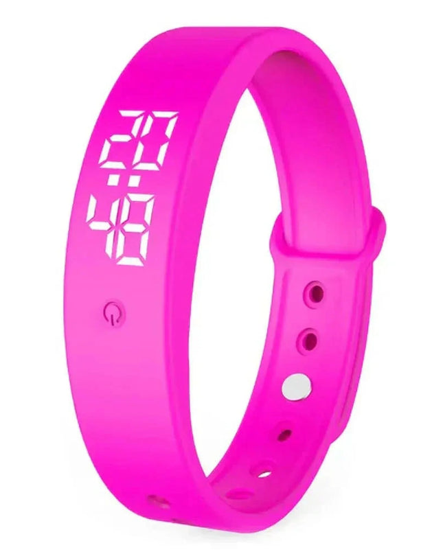 Smartwatch wodoodporny z monitorowaniem zdrowia, cichymi powiadomieniami i silikonowym paskiem, idealny do 3