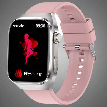 Smartwatch Zdrowotny z EKG i Wyświetlaczem AMOLED 2,04 – Monitoruj Tętno, Cukier We Krwi i Więcej 10