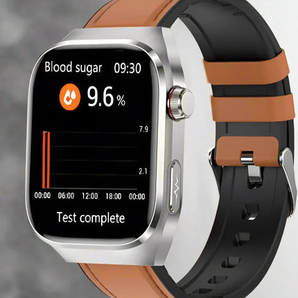 Smartwatch Zdrowotny z EKG i Wyświetlaczem AMOLED 2,04 – Monitoruj Tętno, Cukier We Krwi i Więcej 13