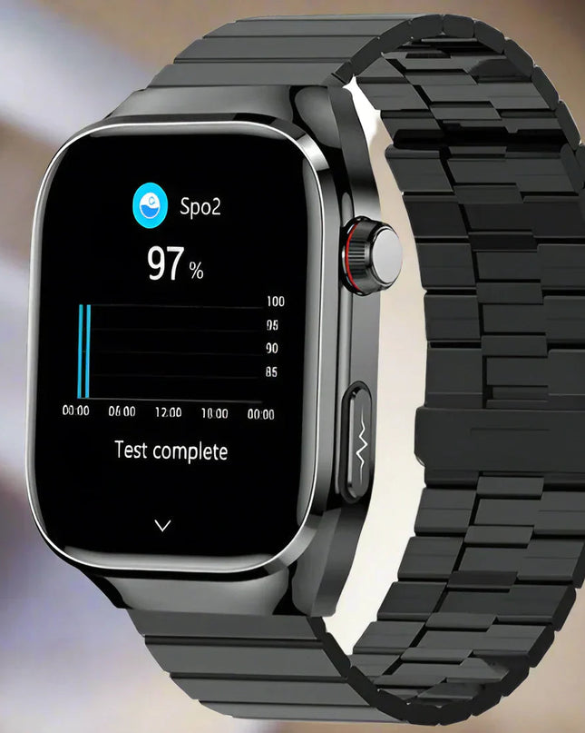 Smartwatch Zdrowotny z EKG i Wyświetlaczem AMOLED 2,04 – Monitoruj Tętno, Cukier We Krwi i Więcej 7