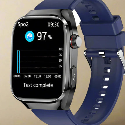 Smartwatch Zdrowotny z EKG i Wyświetlaczem AMOLED 2,04 – Monitoruj Tętno, Cukier We Krwi i Więcej 8