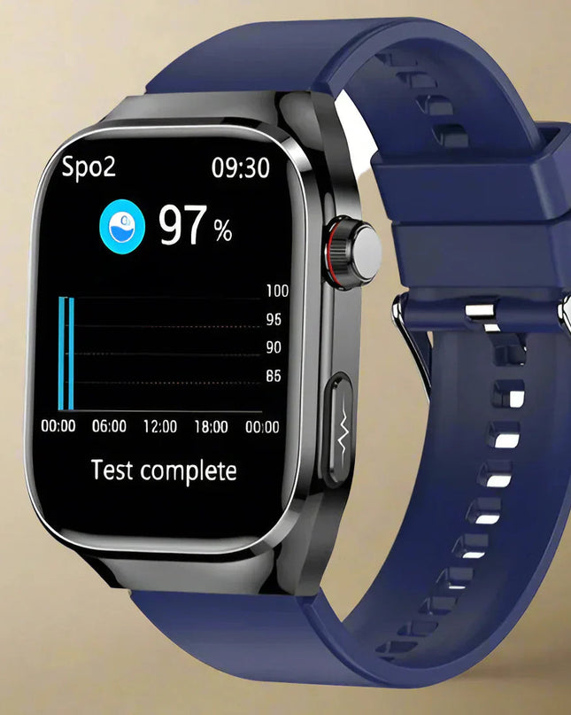 Smartwatch Zdrowotny z EKG i Wyświetlaczem AMOLED 2,04 – Monitoruj Tętno, Cukier We Krwi i Więcej 8