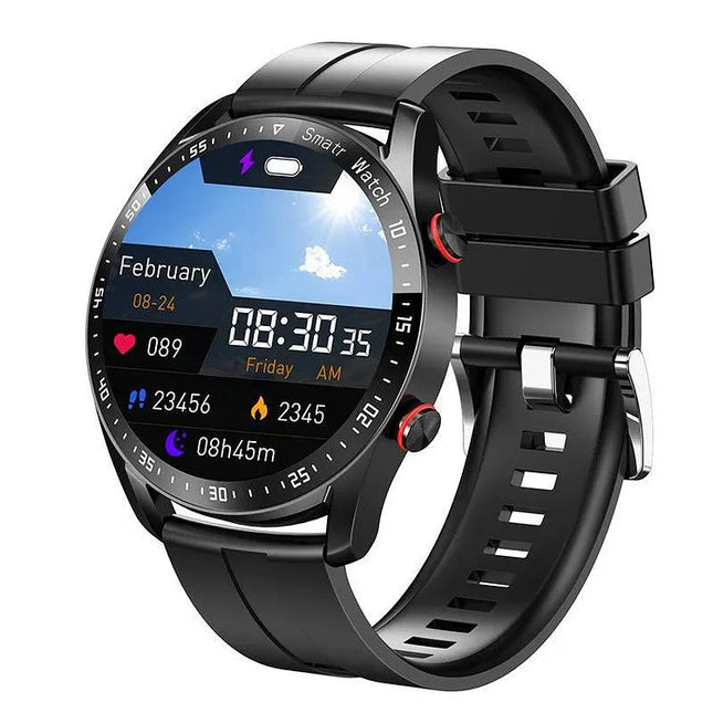 Smartwatch do Monitorowania Glukozy z Bluetooth i Wodoodpornością IP67 – 1,45 Ekran, Monitor Tętna i Ciśnienia Krwi 2