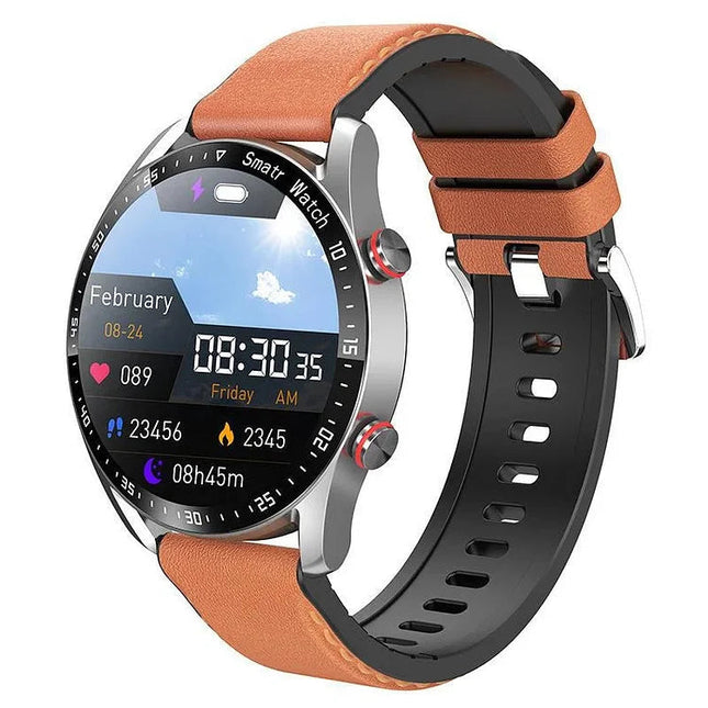 Smartwatch do Monitorowania Glukozy z Bluetooth i Wodoodpornością IP67 – 1,45 Ekran, Monitor Tętna i Ciśnienia Krwi 3
