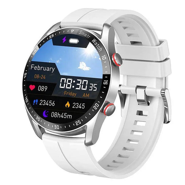 Smartwatch do Monitorowania Glukozy z Bluetooth i Wodoodpornością IP67 – 1,45 Ekran, Monitor Tętna i Ciśnienia Krwi 4