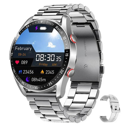 Smartwatch do nieinwazyjnego monitorowania poziomu glukozy z monitorowaniem stanu zdrowia w czasie rzeczywistym i NFC 5