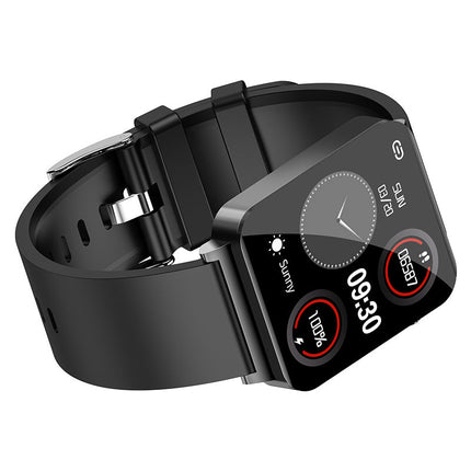 Smartwatch z EKG i monitorowaniem poziomu cukru we krwi – 1,72-calowy ekran dotykowy HD – trwała obudowa ze stopu cynku 6