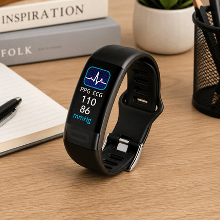 Smartwatch z nowoczesnym wyświetlaczem, inteligentnymi funkcjami, lekkim i wygodnym designem, idealny dla 0