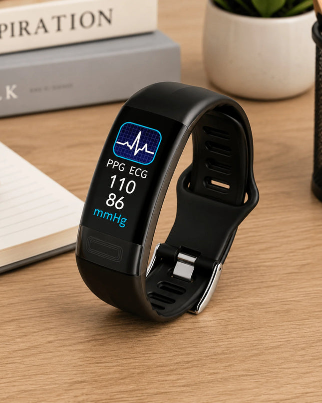Smartwatch z nowoczesnym wyświetlaczem, inteligentnymi funkcjami, lekkim i wygodnym designem, idealny dla 0