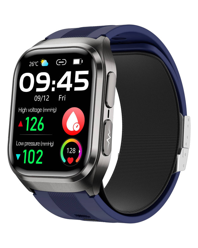 Smartwatch z ciśnieniomierzem i poduszką powietrzną oraz monitorowaniem stanu zdrowia – 2,06-calowy ekran AMOLED 1