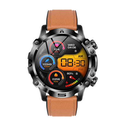 Smartwatch z monitorowaniem EKG, ciśnienia krwi i poziomu glukozy – 1,43-calowy ekran dotykowy, wodoodporność IP68 5