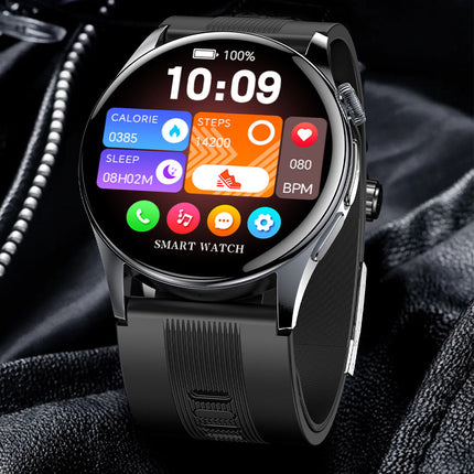 Smartwatch z monitorowaniem EKG i ciśnienia krwi + wyświetlacz AMOLED 1,56 cala + koperta ze stopu + funkcje monitorowania aktywności fizycznej 5