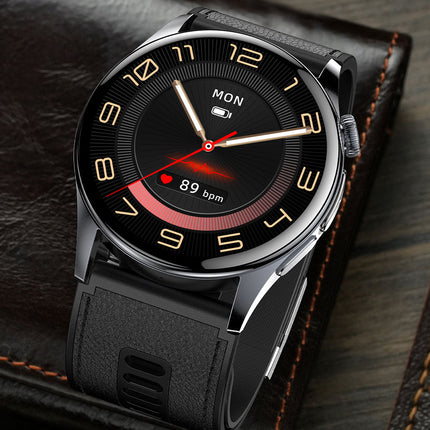 Smartwatch z monitorowaniem EKG i ciśnienia krwi + wyświetlacz AMOLED 1,56 cala + koperta ze stopu + funkcje monitorowania aktywności fizycznej 6