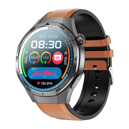 Smartwatch z monitorowaniem stanu zdrowia EKG i wyświetlaczem AMOLED 1,56 cala – wodoodporny monitor aktywności IP68 4