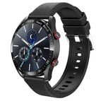 Black leather bracelet