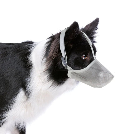 Soft Mesh Dog Muzzle with Adjustable Straps – Breathable and Lightweight Canine Muzzle for Small Dogs 2