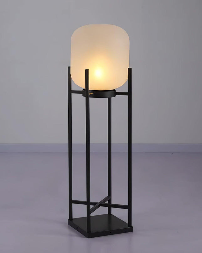 Solarna Lampa Ogrodowa z Stali Nierdzewnej i Szkła – Wodoodporna Lampa do Ogrodu z Wbudowaną Diody LED 1