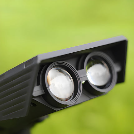 Solarna lampa ogrodowa LED z regulowanym strumieniem światła – bezprzewodowe oświetlenie zewnętrzne do ogrodu i na ścieżki 5