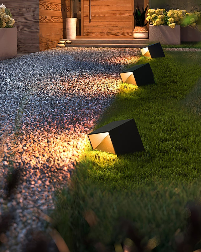 Solarny Oświetlenie Ogrodowe Cube Garden z Diody LED – Kompaktowa Lampa Zewnętrzna IP65 do Małych Przestrzeni 8