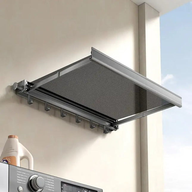 SpaceHold – minimalistyczny wieszak na ręczniki ze schowkiem 0