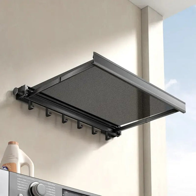 SpaceHold – minimalistyczny wieszak na ręczniki ze schowkiem 6