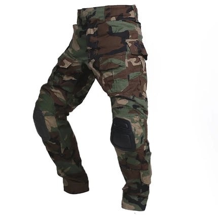 Spodnie Cargo Męskie TactiFlex Pro z Nakolannikami w Kamuflażu Multicam – Trwałe, Oddychające i Wygodne 6