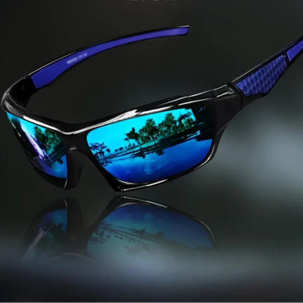 Sportowe Okulary Przeciwsłoneczne Męskie UV400 z Okrągłą Metalową Ramą – Modny Design dla Aktywnych 3