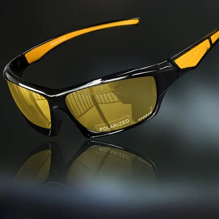 Sportowe Okulary Przeciwsłoneczne Męskie UV400 z Okrągłą Metalową Ramą – Modny Design dla Aktywnych 4