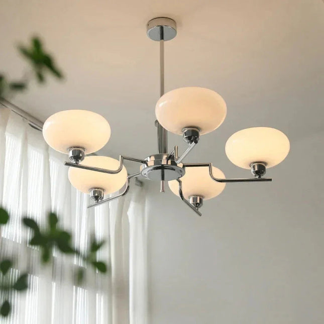 Średniowieczna Lampa Sufitowa Bauhaus w Stylu Retro do Sypialni i Biura – Żelazna, Nowoczesna, Łatwy Montaż 1
