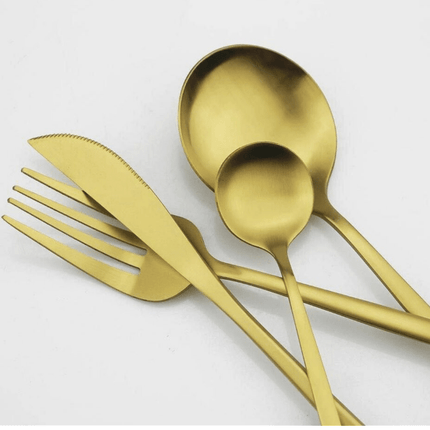 StijlKeuken – Minimalistyczny zestaw sztućców ze stali nierdzewnej – Elegancki i funkcjonalny na każdy posiłek 4