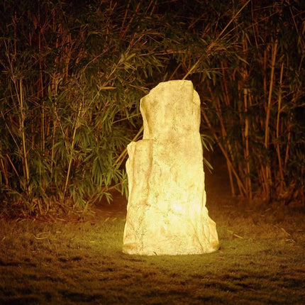 Stylowa Lampa Zewnętrzna Solarna Living Stone na Dom z Naturalnym Designem do Oświetlenia Ogrodu i Ścieżek 1