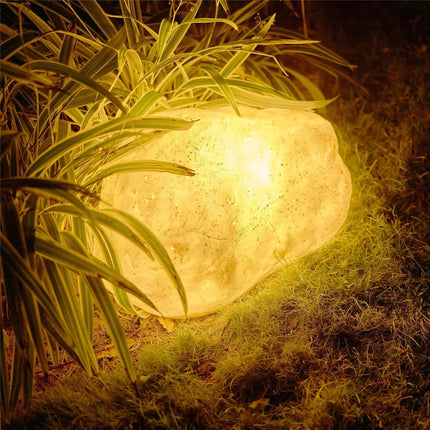 Stylowa Lampa Zewnętrzna Solarna Living Stone na Dom z Naturalnym Designem do Oświetlenia Ogrodu i Ścieżek 7