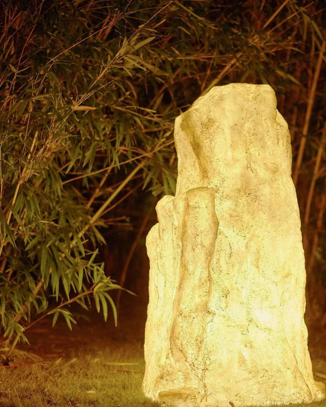 Stylowa Lampa Zewnętrzna Solarna Living Stone na Dom z Naturalnym Designem do Oświetlenia Ogrodu i Ścieżek 8