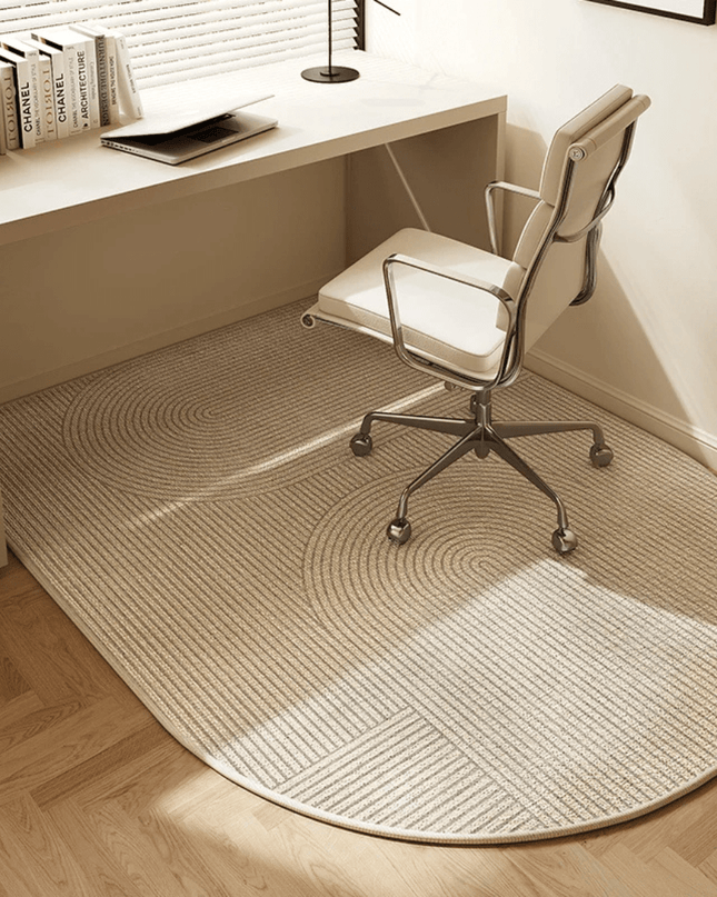 Stylowa Mata na Krzesło Biurowe z Weluru – Ochrona Podłogi i Elegancki Wygląd, Wysokiej Jakości Materiał, Łatwa Pielęgnacja 0