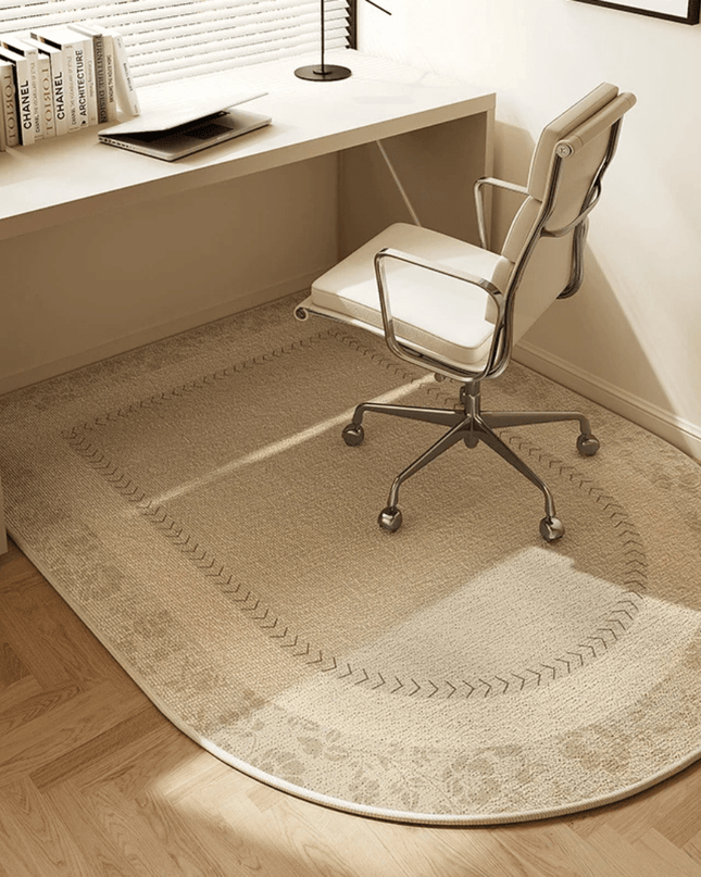 Stylowa Mata na Krzesło Biurowe z Weluru – Ochrona Podłogi i Elegancki Wygląd, Wysokiej Jakości Materiał, Łatwa Pielęgnacja 2