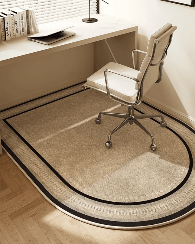 Stylowa Mata na Krzesło Biurowe z Weluru – Ochrona Podłogi i Elegancki Wygląd, Wysokiej Jakości Materiał, Łatwa Pielęgnacja 3