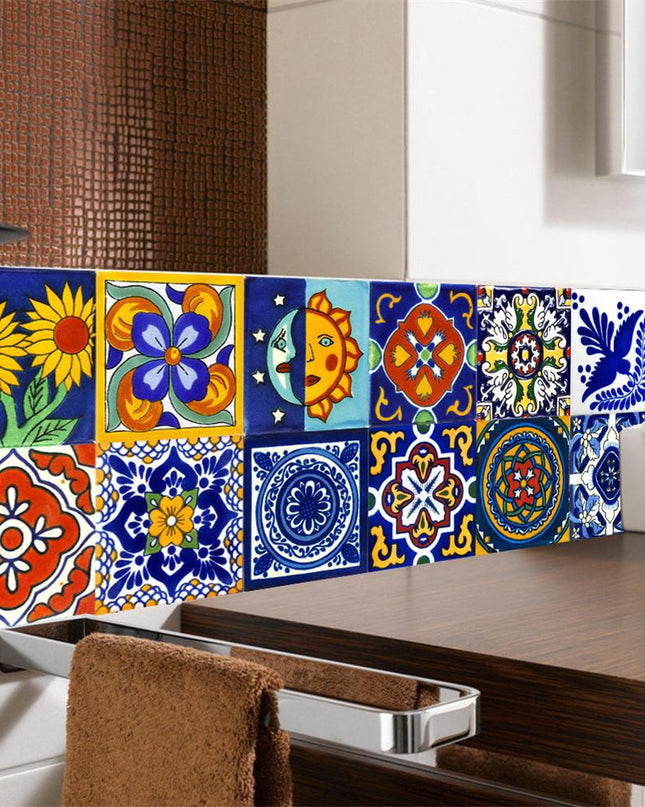 Stylowe płytki | Luksusowe naklejki ścienne i podłogowe w stylu retro 1