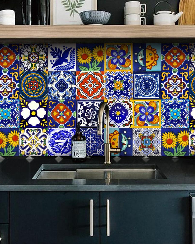 Stylowe płytki | Luksusowe naklejki ścienne i podłogowe w stylu retro 2