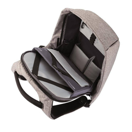 Stylowy Plecak na Laptopa z Zabezpieczeniem Przed Kradzieżą i Portem USB – Wysokiej Jakości EVA, Regulowana Komora 3