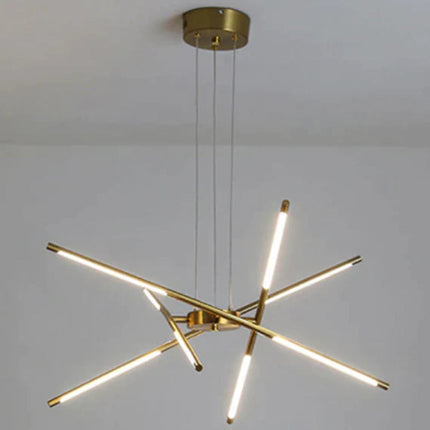 Stylowy Żyrandol Pająk z Regulowanym Zawieszeniem do Salonu – Elegancka Lampa Wnętrzarska z Długimi Lampami 10