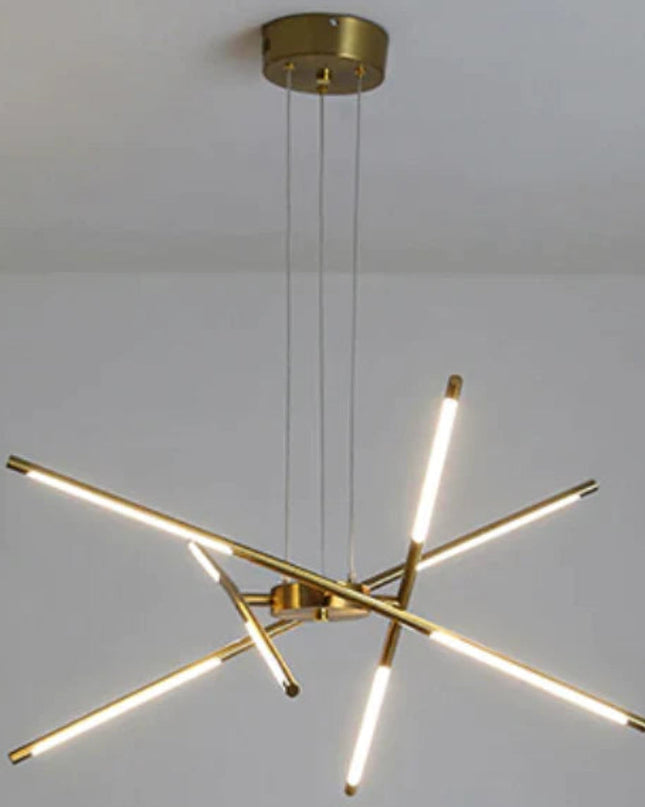 Stylowy Żyrandol Pająk z Regulowanym Zawieszeniem do Salonu – Elegancka Lampa Wnętrzarska z Długimi Lampami 10