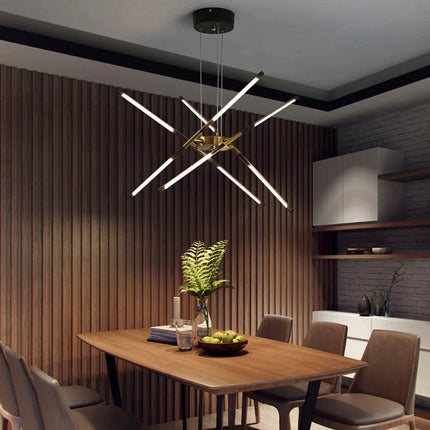 Stylowy Żyrandol Pająk z Regulowanym Zawieszeniem do Salonu – Elegancka Lampa Wnętrzarska z Długimi Lampami 2