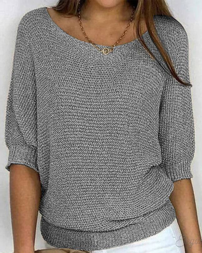Sweter z dzianiny kablowej dla kobiet z miękkiej dzianiny – elegancki i wszechstronny design na każdą porę roku 1