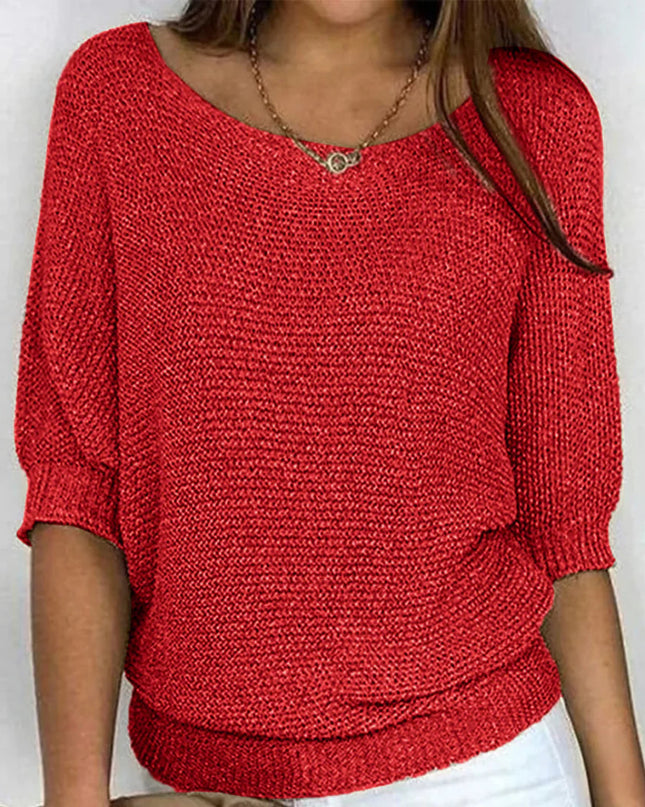 Sweter z dzianiny kablowej dla kobiet z miękkiej dzianiny – elegancki i wszechstronny design na każdą porę roku 2