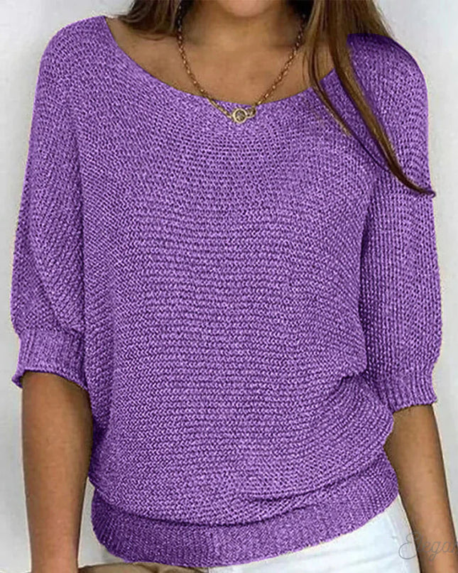 Sweter z dzianiny kablowej dla kobiet z miękkiej dzianiny – elegancki i wszechstronny design na każdą porę roku 7